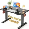 Превью One-Piece Standing Desk 48 x 24 Electric Height Adjustable Computer Desk — Standing Desk, CubiCubi