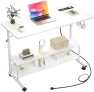 Превью Rolling Standing Desk with Power Outlets — Standing Desk, Armocity