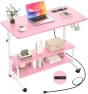 Превью Rolling Standing Desk with Power Outlets — Standing Desk, Armocity