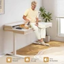 Превью Standing Desk with Drawers, 63x23.6 Inch Electric Stand Up Desk with Storage Shelf and Memory Controller — Standing Desk, ONBRILL