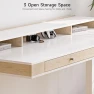 Превью Standing Desk with Drawers, 63x23.6 Inch Electric Stand Up Desk with Storage Shelf and Memory Controller — Standing Desk, ONBRILL