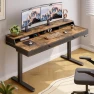 Превью Standing Desk with Drawers, 63x23.6 Inch Electric Stand Up Desk with Storage Shelf and Memory Controller — Standing Desk, ONBRILL