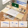 Превью 4-Leg Standing Desk with Storage — Standing Desk, FLEXISPOT