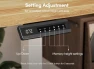 Превью 40 x 24 Inch Height Adjustable Electric Standing Desk with Double Drawer — Standing Desk, FEZIBO