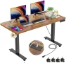 Превью 48 x 24 inch Electric Standing Desk with Charging Station — Standing Desk, farexon