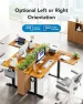 Превью 71x48 inch Dual Motor L Shaped Electric Standing Desk — Standing Desk, HUANUO
