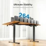 Превью 71x48 inch Dual Motor L Shaped Electric Standing Desk — Standing Desk, HUANUO