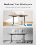 Превью 71x48 inch Dual Motor L Shaped Electric Standing Desk — Standing Desk, HUANUO