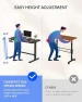 Превью Adjustable Standing Desk with Wheels — Standing Desk, FLEXISPOT