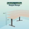 Превью ComfortEdge 80x60 L-Shape Electric Standing Desk — Standing Desk, Vari
