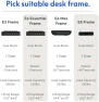 Превью Dual Motor Electric Desk Frame — Standing Desk, FLEXISPOT