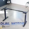 Превью Electric Dual Motor Standing Desk Frame — Standing Desk, VIVO