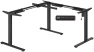 Превью Electric Height Adjustable 3-Leg L Shaped Standing Desk Frame — Standing Desk, SANODESK