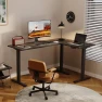 Превью Electric Height Adjustable 3-Leg L Shaped Standing Desk Frame — Standing Desk, SANODESK