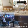 Превью Electric Height Adjustable 3-Leg L Shaped Standing Desk Frame — Standing Desk, SANODESK