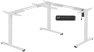 Превью Electric Height Adjustable 3-Leg L Shaped Standing Desk Frame — Standing Desk, SANODESK