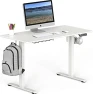 Превью Electric Height Adjustable Sit to Stand Desk with Hanging Hooks and Cable Management — Standing Desk, SHW