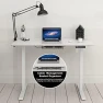 Превью Electric Height Adjustable Sit to Stand Desk with Hanging Hooks and Cable Management — Standing Desk, SHW