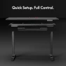 Превью Electric RGB Gaming Standing Desk — Standing Desk, FLEXISPOT