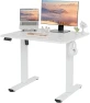 Превью Electric Standing Desk Adjustable Height, 40x24 Inches Sit Stand up Desktop — Standing Desk, LongKe