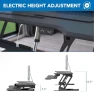 Превью Electric Standing Desk Converter with 38" Tabletop — Standing Desk, Mount-It!