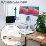 Превью Electric Standing Desk Converter with Dual Monitor Mounts — Standing Desk, Mount-It!