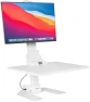 Превью Electric Standing Desk Converter with Dual Monitor Mounts — Standing Desk, Mount-It!