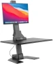 Превью Electric Standing Desk Converter with Dual Monitor Mounts — Standing Desk, Mount-It!