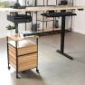 Превью Electric Standing Desk Frame, Rear-Set Legs — Standing Desk, VIVO