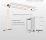 Превью Electric Standing Desk with Drawers — Standing Desk, REAHOME