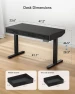 Превью Electric Standing Desk with Drawers — Standing Desk, HUANUO