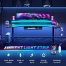Превью Electric Standing Gaming Desk with Drawers and LED Lights — Standing Desk, SEDETA