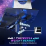 Превью Electric Standing Gaming Desk with Drawers and LED Lights — Standing Desk, SEDETA