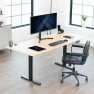 Превью Heavy Duty Dual Motor Electric Sit Stand Desk Frame — Standing Desk, VIVO