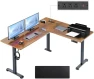 Превью L Shaped Standing Desk with Charging Station — Standing Desk, KORGOL