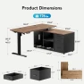 Превью L Shaped Standing Desk — Standing Desk, HUANUO