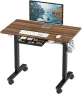 Превью Mobile Electric Height Adjustable Sit to Stand Desk with Drawer, Hanging Hooks and Cable Management — Standing Desk, Visit the SHW Store