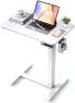 Превью Overbed Bedside Table with Wheels, Electric Standing Desk Adjustable Height — Standing Desk, YOLEZO