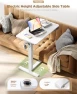Превью Overbed Bedside Table with Wheels, Electric Standing Desk Adjustable Height — Standing Desk, YOLEZO
