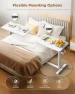 Превью Overbed Bedside Table with Wheels, Electric Standing Desk Adjustable Height — Standing Desk, YOLEZO