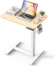 Превью Overbed Bedside Table with Wheels, Electric Standing Desk Adjustable Height — Standing Desk, YOLEZO