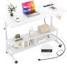 Превью Rolling Standing Desk with Power Outlets — Standing Desk, Armocity