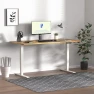 Превью Solid Wood Dual Motor Standing Desk — Standing Desk, FLEXISPOT