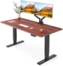 Превью Solid Wood Dual Motor Standing Desk — Standing Desk, FLEXISPOT