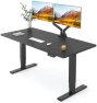 Превью Solid Wood Dual Motor Standing Desk — Standing Desk, FLEXISPOT
