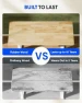 Превью Solid Wood Standing Desk — Standing Desk, FLEXISPOT