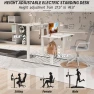 Превью Standing Desk Height Adjustable Small Electric Sit Stand Desk — Standing Desk, Kingant