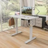 Превью Standing Desk Height Adjustable Small Electric Sit Stand Desk — Standing Desk, Kingant