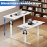 Превью Whole Piece Standing Desk with Wheels Adjustable Height — Standing Desk, iWkstation