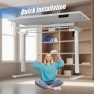 Превью Whole Piece Standing Desk with Wheels Adjustable Height — Standing Desk, iWkstation